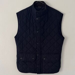 Barbour Men's Navy Quilted Vest